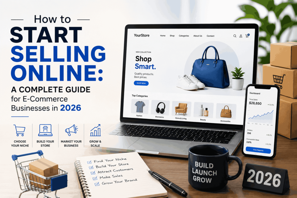 How to Start Selling Online: A Complete Guide for E-Commerce Businesses in 2026
